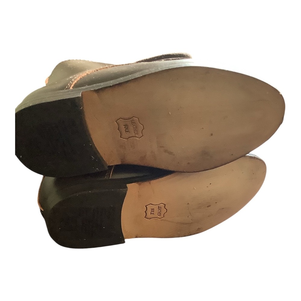 Janie and Jack Kids Brown Leather‎ Desert Chukka Boots Size 8 101259001 Holiday - Picture 4 of 6